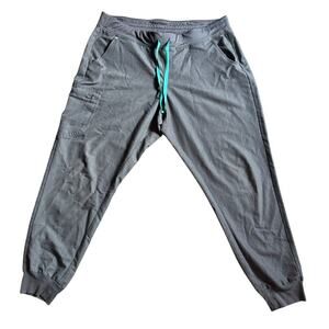 FIGS Zamora Grey Joggers Size XXL Medical Nurse Healthcare Style: W18SW2005
